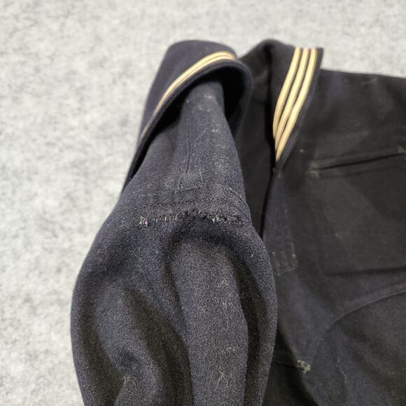 VTG US Navy Crackerjack Wool Uniform Top/Shirt Mens 34 Naval Clothing Factory - Picture 9 of 16